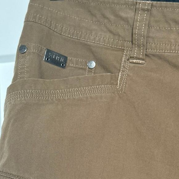 Kuhl Konfidant Air Short Mens Size 38 Dark Khaki #5103 Hiking Oudoors Casual EUC - Picture 5 of 14